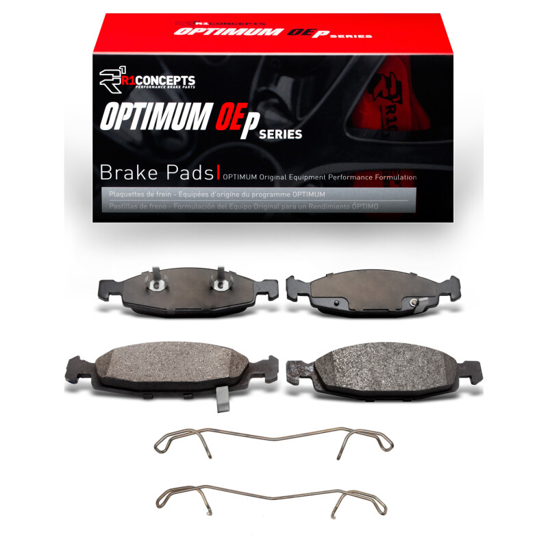 Jeep Grand Cherokee Brake Pads - Front - R1 Concepts - Optimum OE - `99-`02